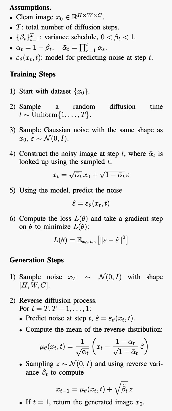 Denoising Diffusion Probabilistic Model
